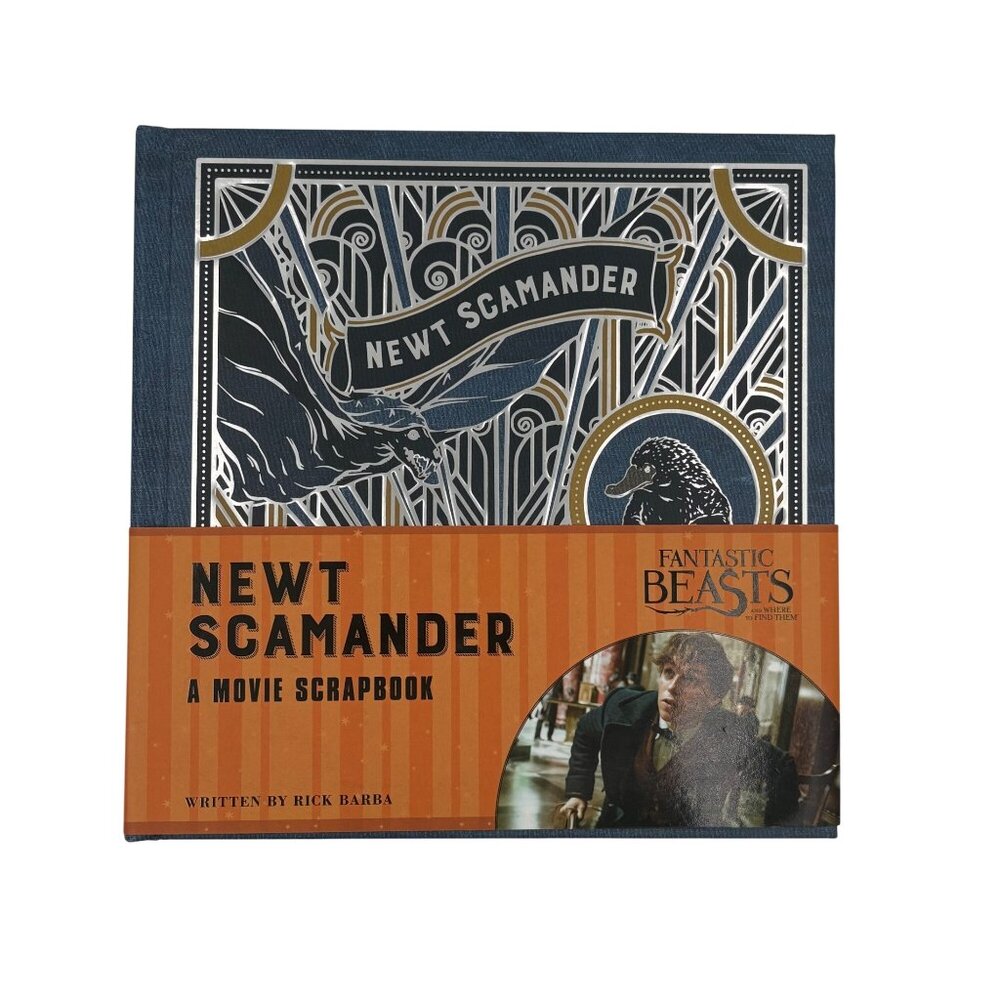 Newt Scamander A Movie Scrapbook By Rick Barba Hardcover Fantastic Beasts Collec